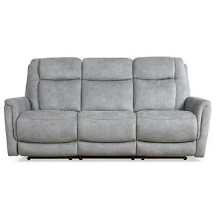 Transitional Zero Gravity Power Reclining Sofa